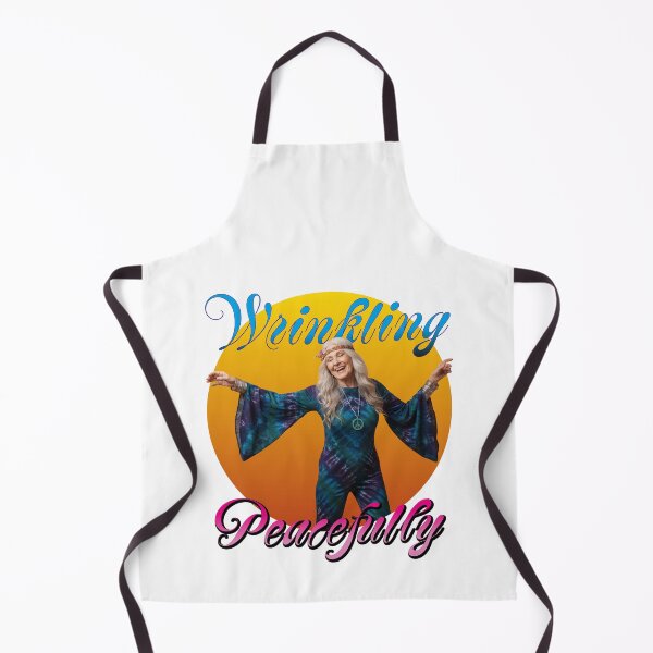 Item preview, Wrinkling Peacefully Hippie Woman designed and sold by WRNKLN.