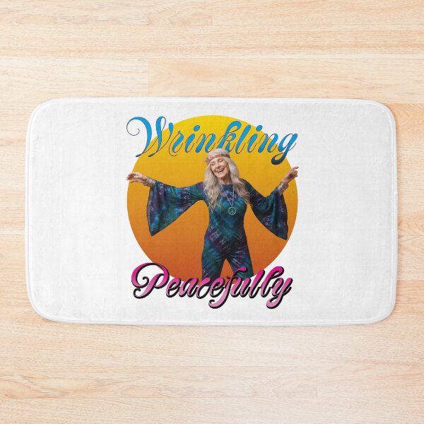 Item preview, Wrinkling Peacefully Hippie Woman designed and sold by WRNKLN.