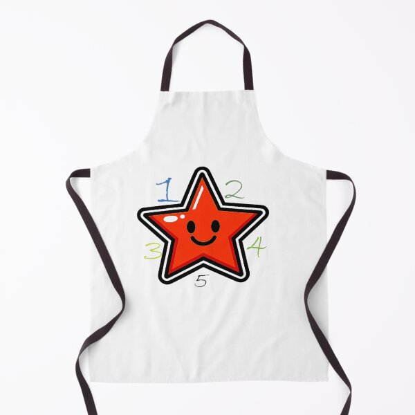 Item preview, The Happy Number Star designed and sold by inkioboutique.