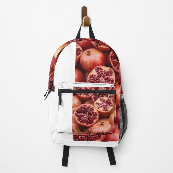 Item preview, Vibrant Pomegranate Cluster | Ruby Jewel Fruit Pattern | Fresh Vertical Kitchen Art designed and sold by SergioMiklos.
