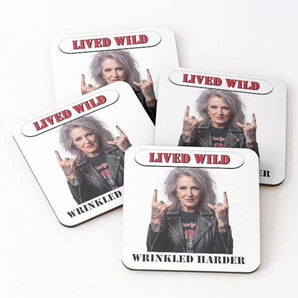 Item preview, Lived Wild, Wirnkled Harder - Rocker Woman designed and sold by WRNKLN.