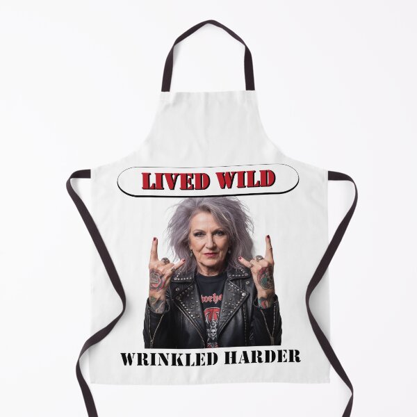 Item preview, Lived Wild, Wirnkled Harder - Rocker Woman designed and sold by WRNKLN.