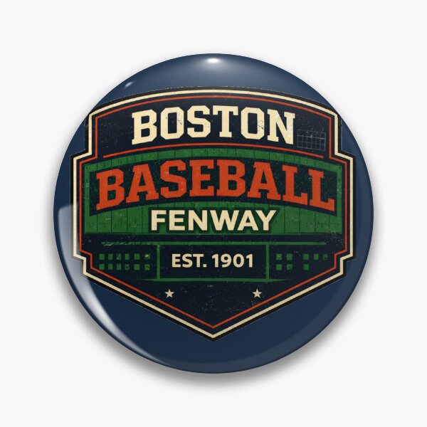 Artikelvorschau, Boston Baseball Vintage Shirt Fenway Style EST 1901 Retro Baseball Tee entworfen und verkauft von GhostDawgs.