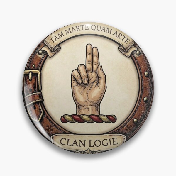 Item preview, Clan Logie Crest designed and sold by BagTown Clans.