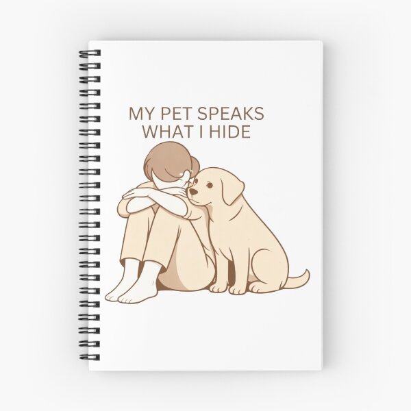 Item preview, My Pet Speaks What I Hide Deep Emotional Pet Lover Quote Design designed and sold by Safe Haven Pets.