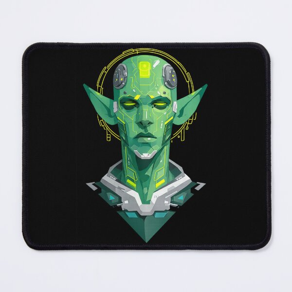 Item preview, Cyberpunk Goblin: Neon Neural Connection designed and sold by Droosam.