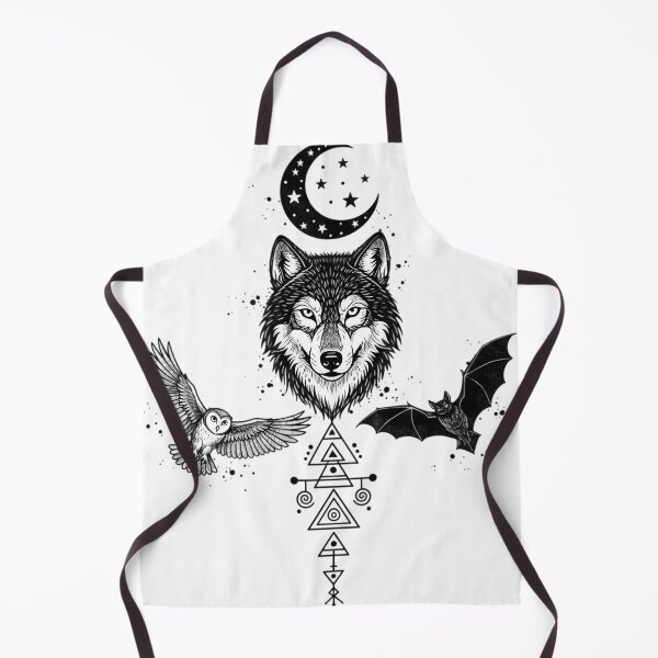 Item preview, Sacred Totem Wolf and Eagle Dreamcatcher designed and sold by Ossvio.