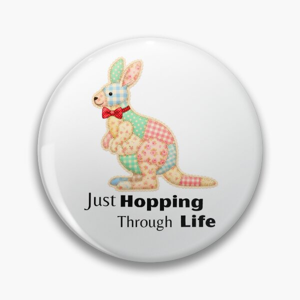 Item preview, Just Hopping Through Life Kangaroo designed and sold by CheersTOGETHER.