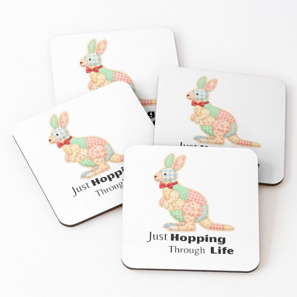 Item preview, Just Hopping Through Life Kangaroo designed and sold by CheersTOGETHER.