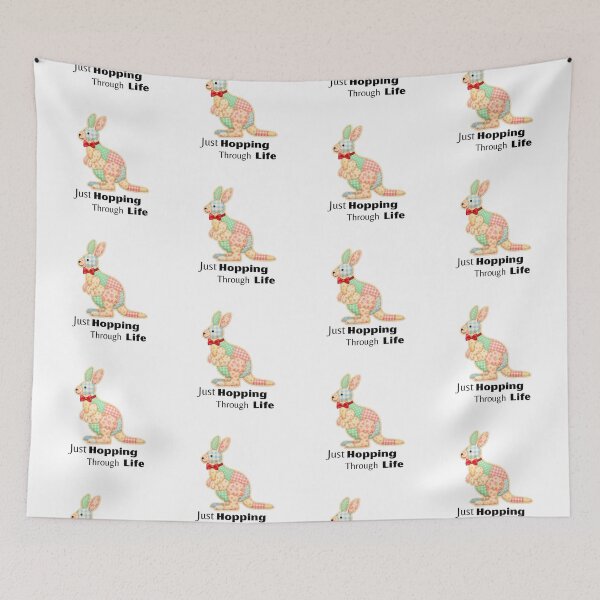 Item preview, Just Hopping Through Life Kangaroo designed and sold by CheersTOGETHER.