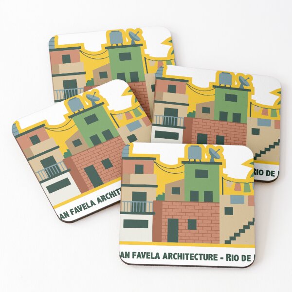 Item preview, Brazlilia Favela Architecture - Rio de Janeiro designed and sold by Napoleaofazarte.