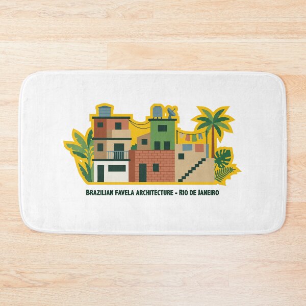 Item preview, Brazlilia Favela Architecture - Rio de Janeiro designed and sold by Napofazarte.