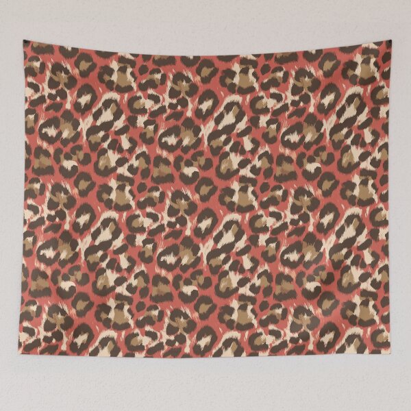 Item preview, Refined Leopard Textile - Wildlife Rescue  - Gifts For Husband designed and sold by RoyalStarsPatts.