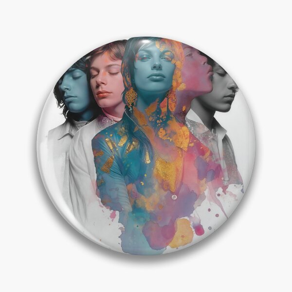 Item preview, Psychedelic Muse and Band Portrait Poster designed and sold by lbm68.