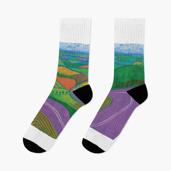Item preview, David Hockney - David Hockney - David Hockney (36) - Vibrant California Pool – Pop Art Print Inspired by David Hockney designed and sold by KirstenShShop.