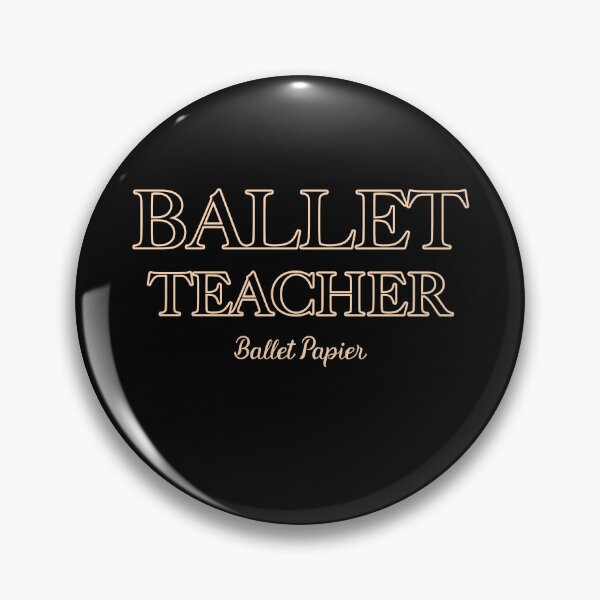 Aperçu de l'œuvre Professeur de ballet pour lui créée et vendue par Ballet Papier.