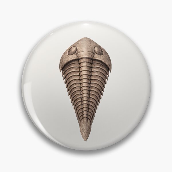 Artikelvorschau, Trilobitenfossil – prähistorische Illustration entworfen und verkauft von Ombrya.