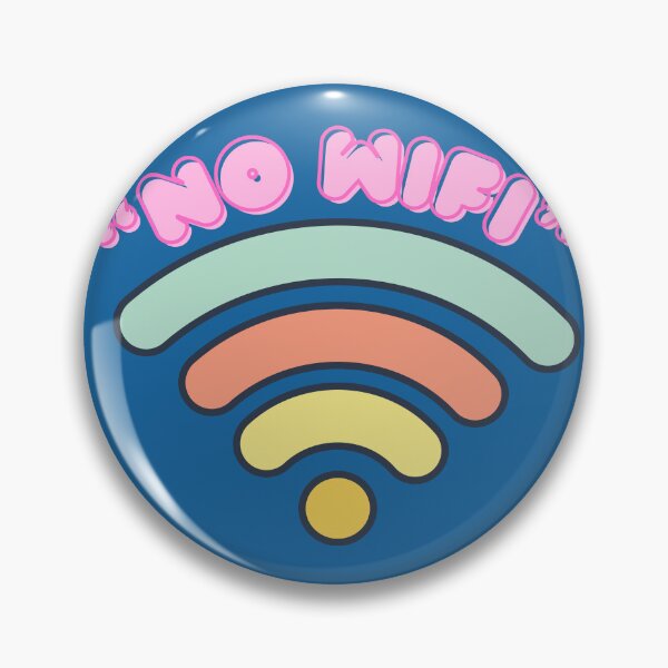 Item preview, NO WIFI T-Shirt – Funny Offline Mode Design | Minimal Streetwear Tech Style designed and sold by DZ Vibe Studio.