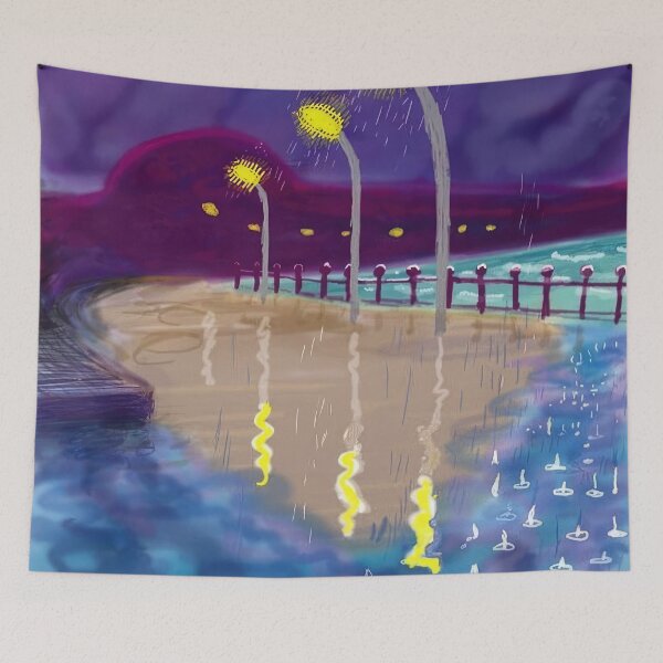 Item preview, David Hockney - David Hockney - David Hockney (43) - Vibrant California Pool – Pop Art Print Inspired by David Hockney designed and sold by KirstenShShop.