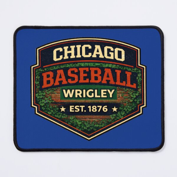 Item preview, Chicago Baseball Vintage Shirt Wrigley Style Ivy Wall EST 1876 Retro Baseball Tee designed and sold by GhostDawgs.