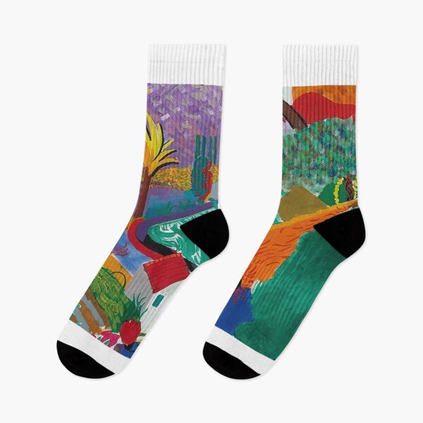 Artikelvorschau, David Hockney – David Hockney – David Hockney (44) – Lebendiger kalifornischer Pool – Pop-Art-Druck, inspiriert von David Hockney entworfen und verkauft von KirstenShShop.
