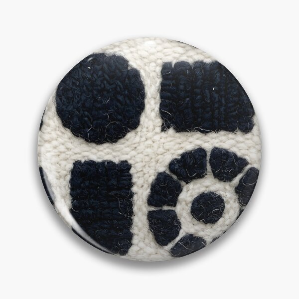 Item preview, Geometric Punch Needle Black and White Pattern designed and sold by 21 Tulips.