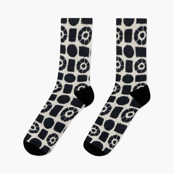 Item preview, Geometric Punch Needle Black and White Pattern designed and sold by 21 Tulips.