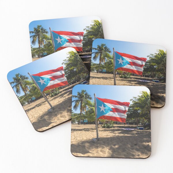 Item preview, Puerto Rico Flag Beach designed and sold by Braden Saba.