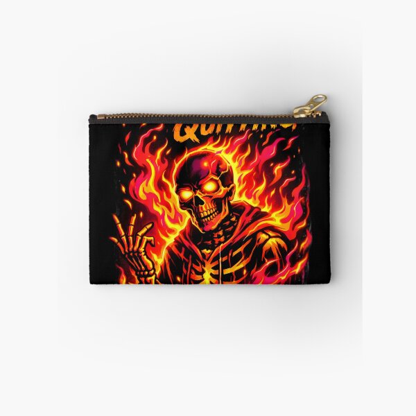 Item preview, Quiet Quitting Flaming Skeleton designed and sold by Selvieshop.