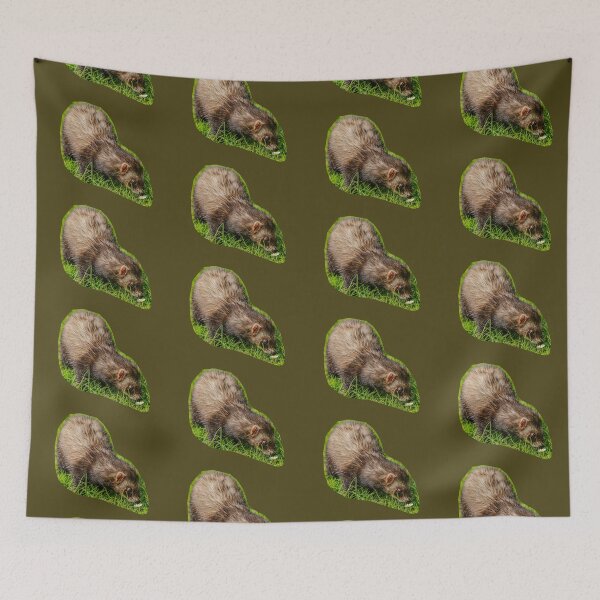 Item preview,  Ferret sniffing a daisy designed and sold by Dalyndigital Photography.