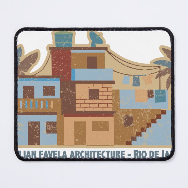 Item preview, Brazilian favela architecture - Rio de Janeiro designed and sold by Napofazarte.