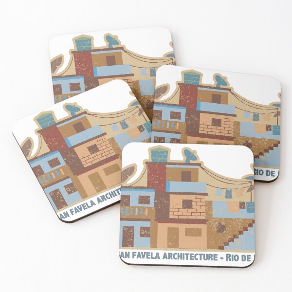 Item preview, Brazilian favela architecture - Rio de Janeiro designed and sold by Napoleaofazarte.