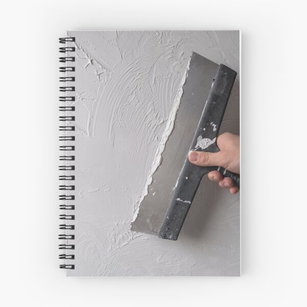 Item preview, Applying Plaster on Wall with Trowel Home Renovation Close-Up designed and sold by VisualMoodFoto.