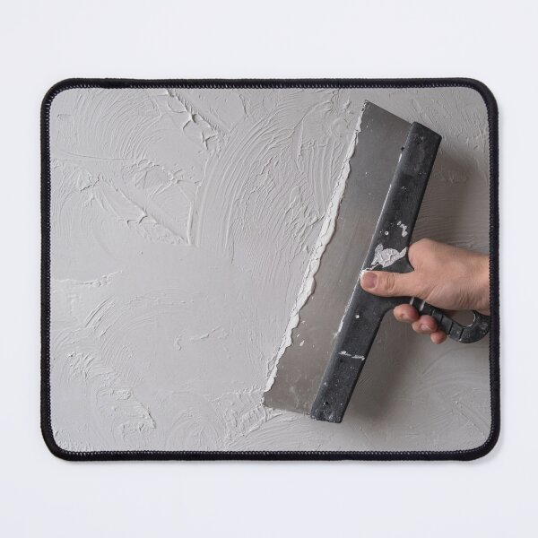 Item preview, Applying Plaster on Wall with Trowel Home Renovation Close-Up designed and sold by VisualMoodFoto.