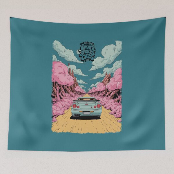 Item preview, JDM – Japanese Sports Cars – Car Culture Artwork designed and sold by Fuel-Shirts.