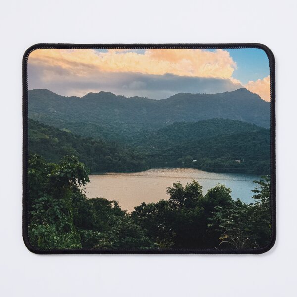 Item preview, Puerto Rican Lake in Mountains designed and sold by Braden Saba.