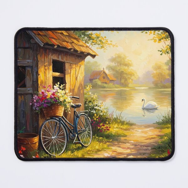 Item preview, A peaceful escape into the heart of the countryside designed and sold by Art-Inspir-AI.