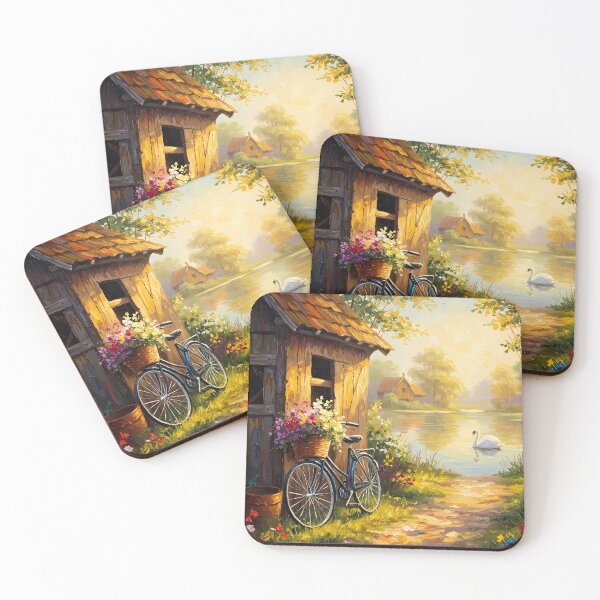 Item preview, A peaceful escape into the heart of the countryside designed and sold by Art-Inspir-AI.