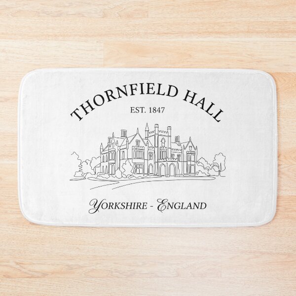 Item preview, Thornfield Hall Est 1847 Yorkshire England Jane Eyre Minimalist Line Art designed and sold by Fenay Designs.