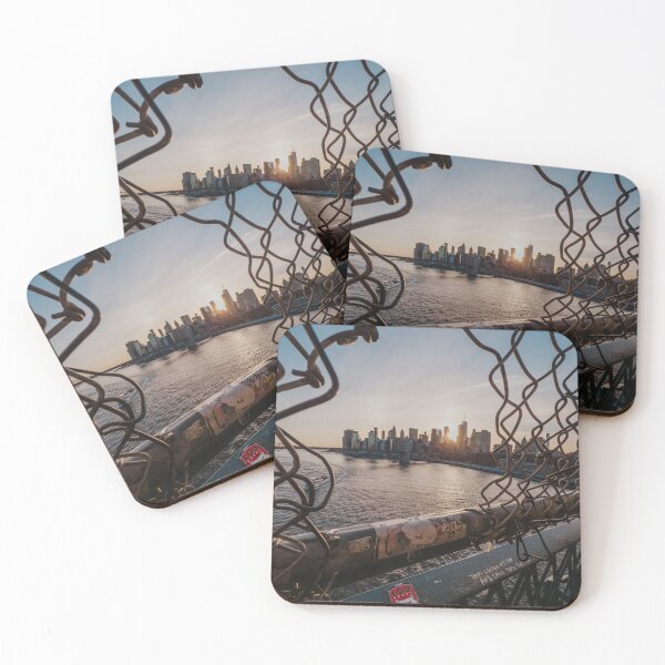 Item preview, Downtown Manhattan NYC through the Fence designed and sold by Braden Saba.