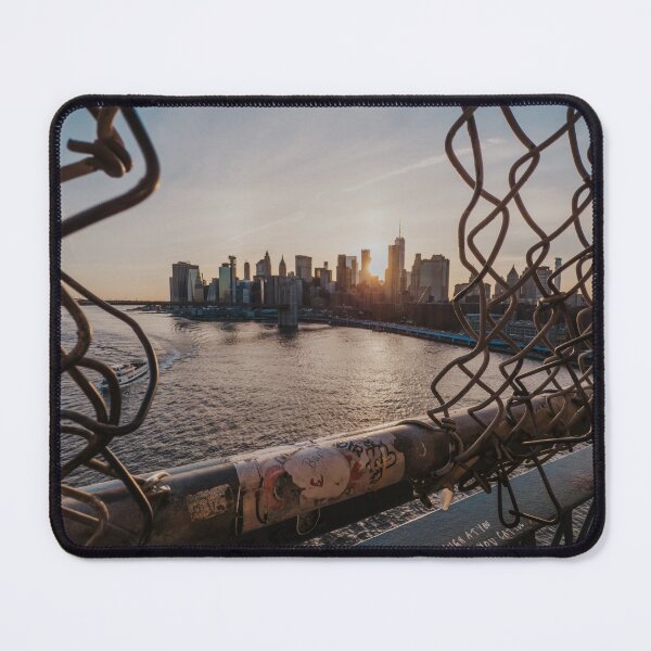 Item preview, Downtown Manhattan NYC through the Fence designed and sold by Braden Saba.