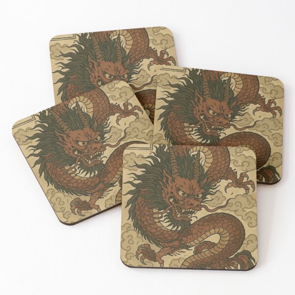 Item preview, Classic Dragon Illustration designed and sold by kaxoniver.