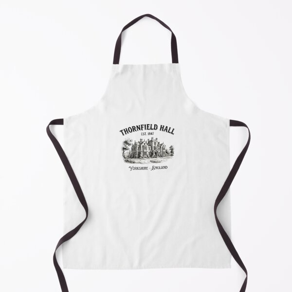 Item preview, Thornfield Hall Est 1847 Yorkshire England Jane Eyre Vintage Manor designed and sold by Fenay Designs.