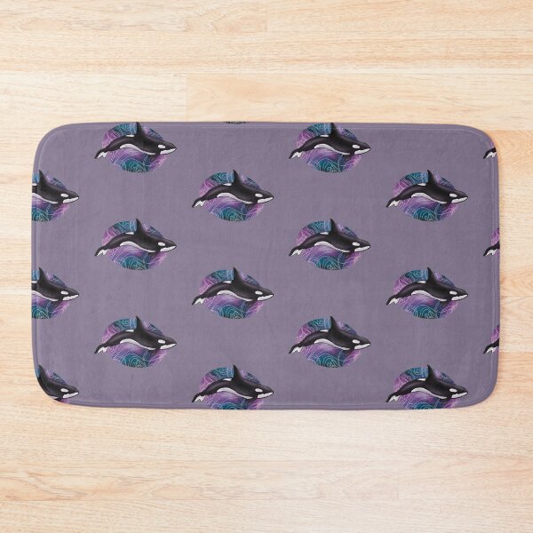 Item preview, Orca in Space - Blue Purple Nebula designed and sold by Sophie Elaina Designs.