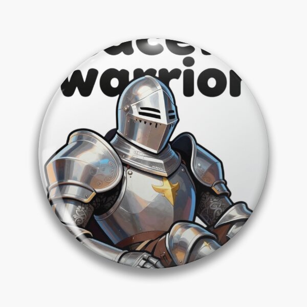 Artikelvorschau, Peaceful Warrior Knight Shirt Funny Armor Tee entworfen und verkauft von creatopage.