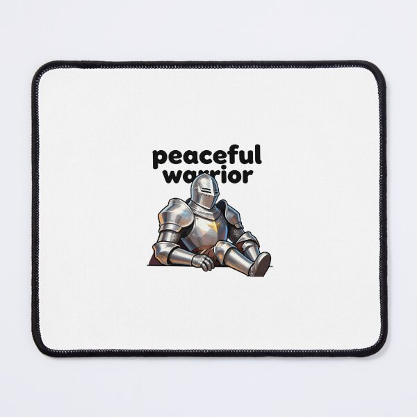 Item preview, Peaceful Warrior Knight Shirt Funny Armor Tee designed and sold by creatopage.