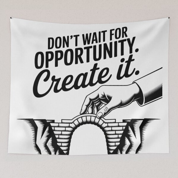 Item preview, Don’t wait for opportunity. Create it. designed and sold by 123ks.
