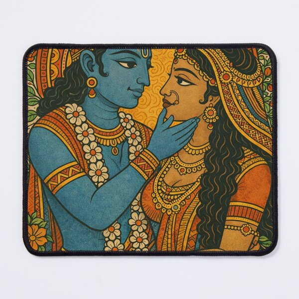 Item preview, Couple in Floral Frame designed and sold by zoravilen.