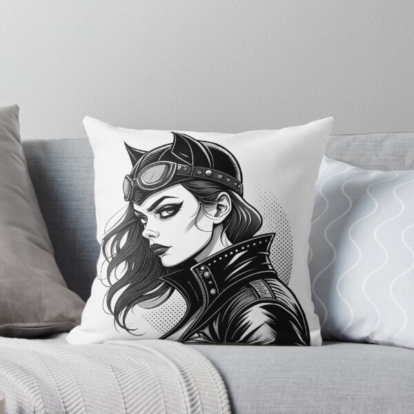 Item preview,  Cat Lady in Leather designed and sold by Fadi Alyaldani.
