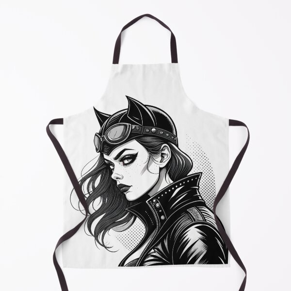 Item preview, Cat Lady in Leather designed and sold by Fadi Alyaldani.